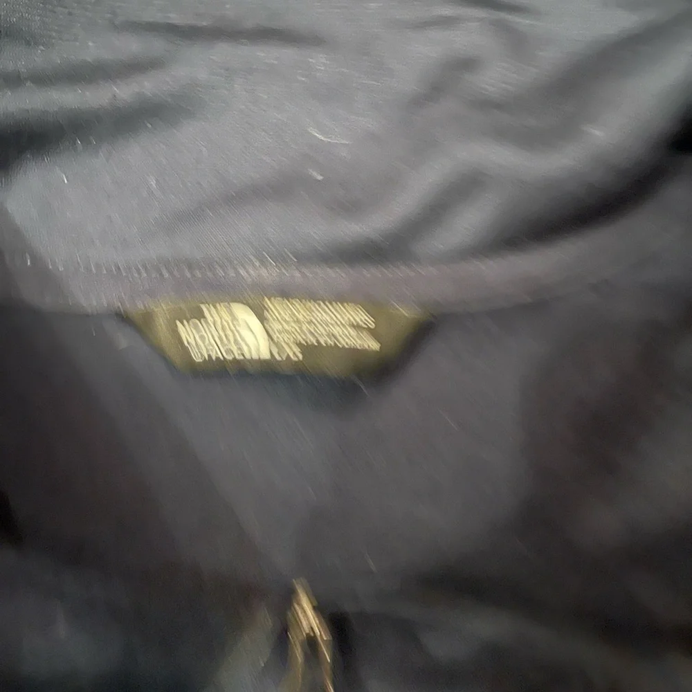 The North Face Blue Camo Quarter Zip Size L